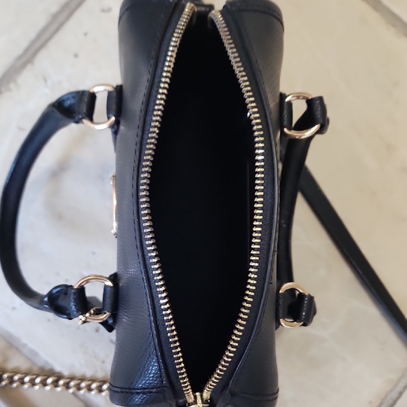 Coach Black Crossbody Bag with Gold Accents - Picture 8 of 12